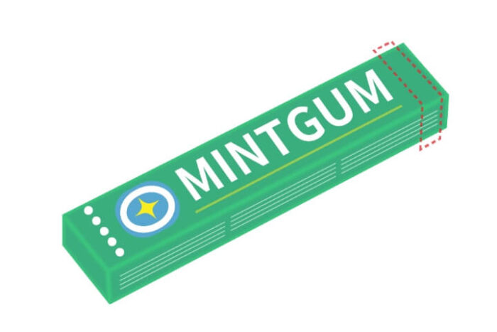 Chewing gum <red tapes>” width=”700″ height=”467″></p>
<p class=